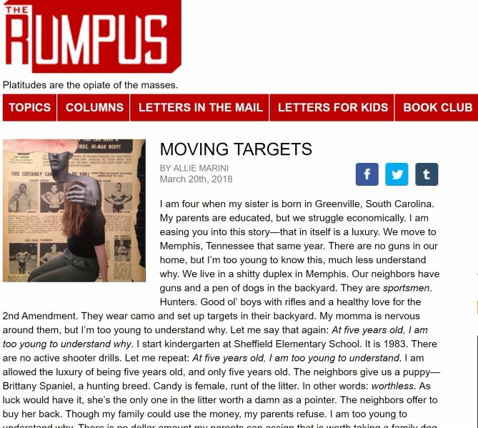 Rumpus Moving Targets